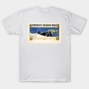 Automobiles Richard Brasier Phantom French Advertisement Vintage Car T-Shirt